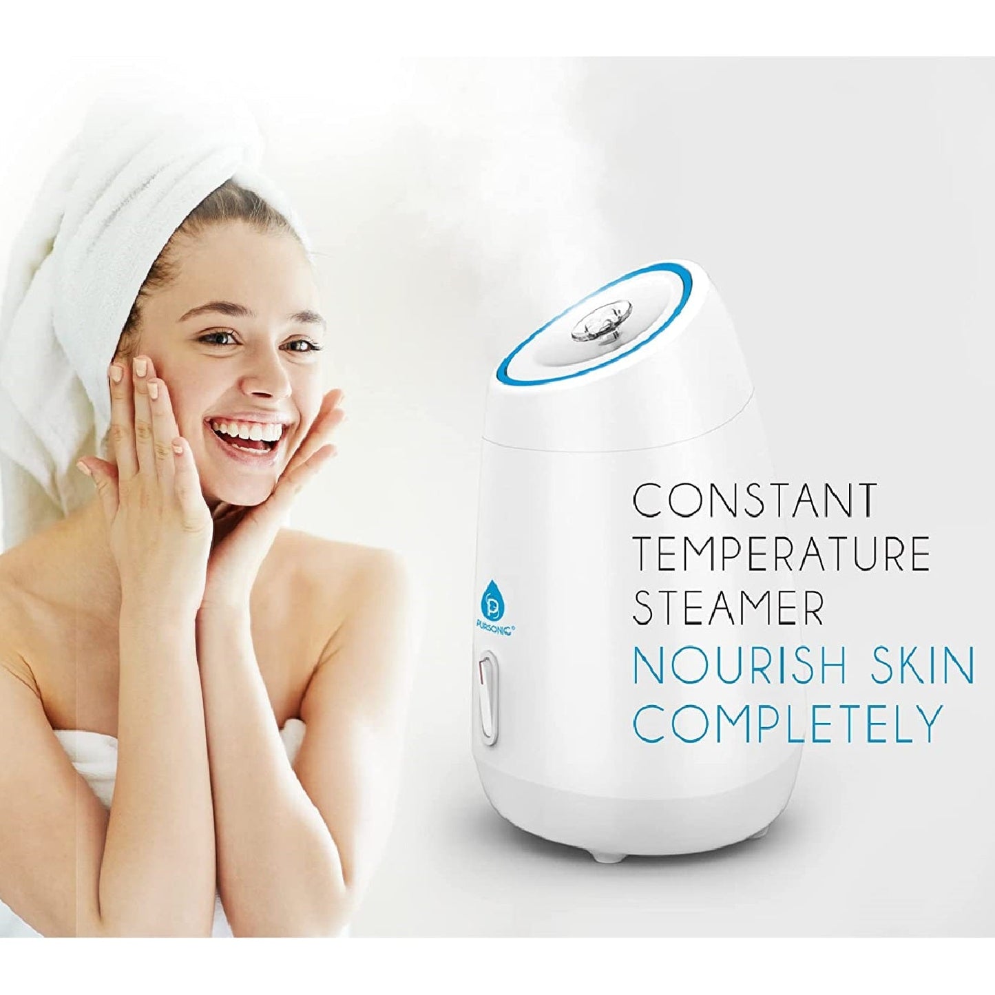 Pursonic Facial Steamer Hot Mist Moisturizing Spa-2
