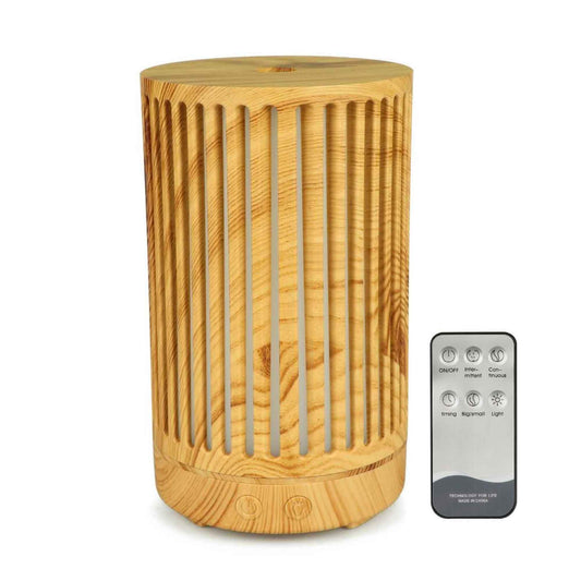 Essential Oil Aroma Diffuser - 200ml Remote Cylinder Aromatherapy Air Humidifier-0